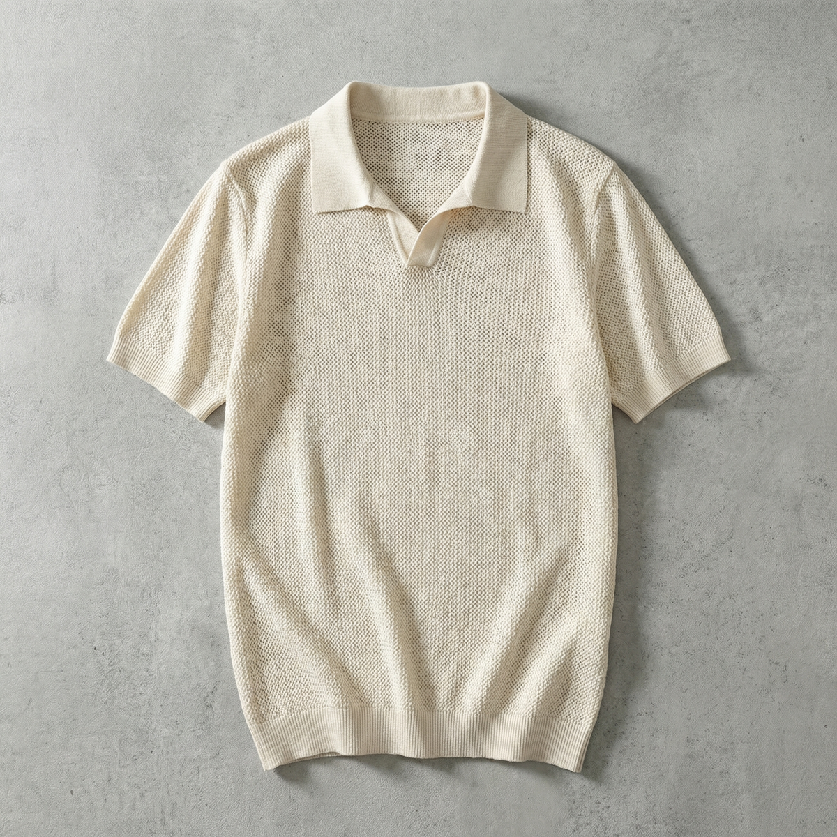 Sorrento Knit V-Neck Polo