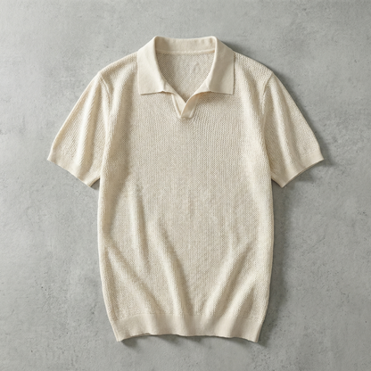 Sorrento Knit V-Neck Polo