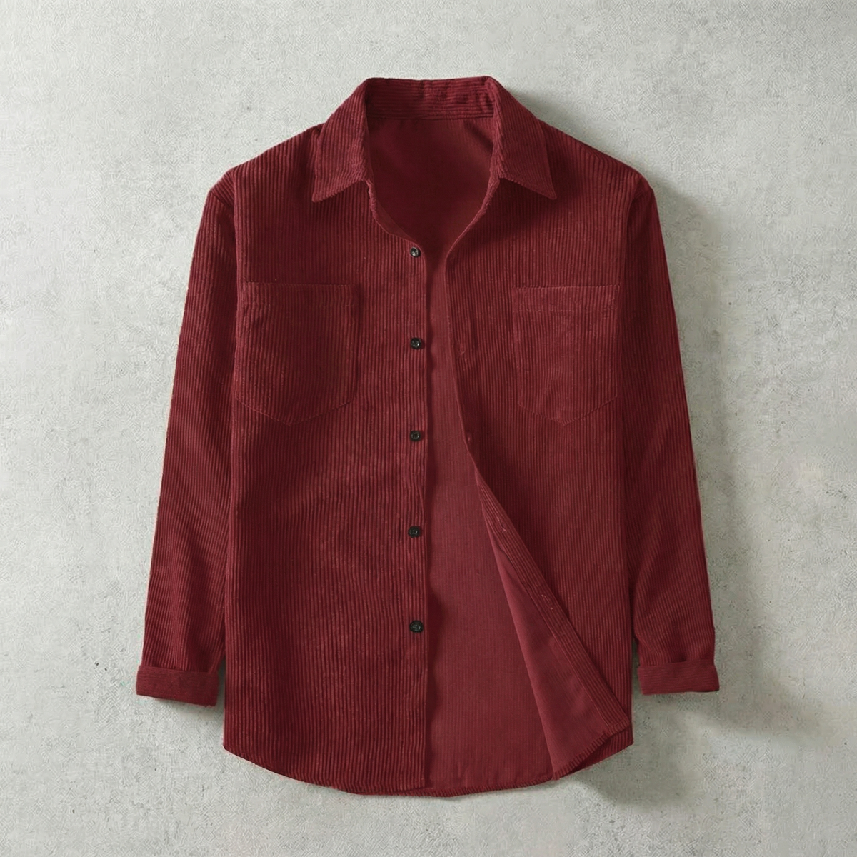 Napoli Corduroy Lapel Shirt