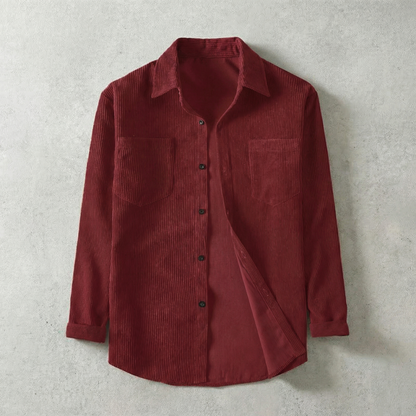 Napoli Corduroy Lapel Shirt