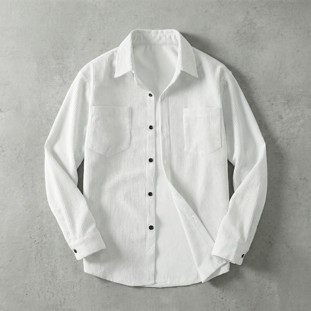 Napoli Corduroy Lapel Shirt