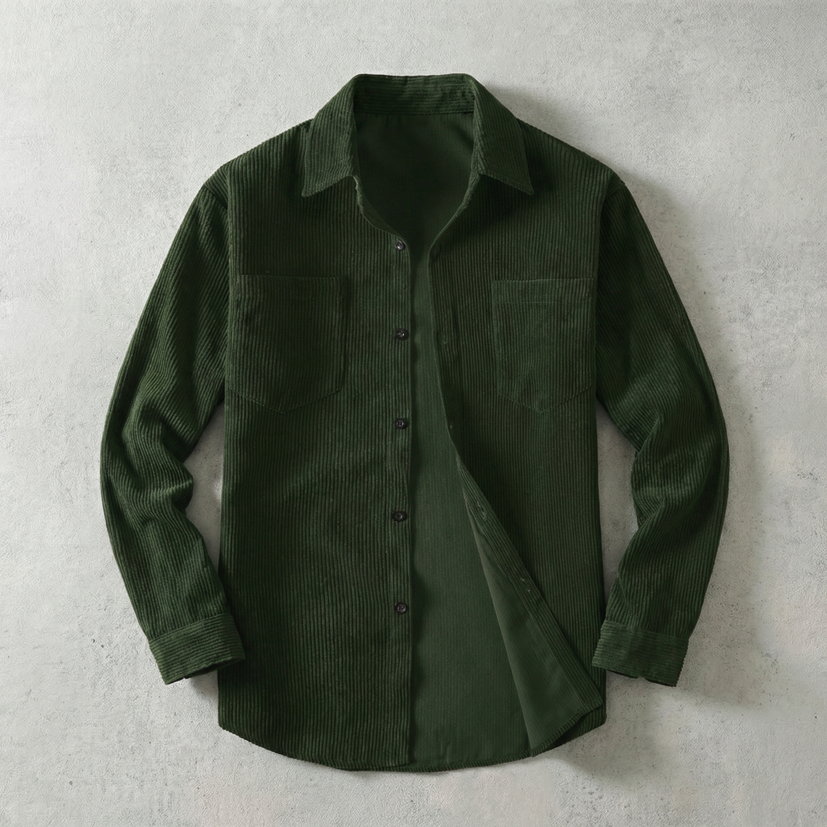 Napoli Corduroy Lapel Shirt
