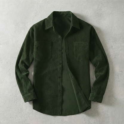 Napoli Corduroy Lapel Shirt