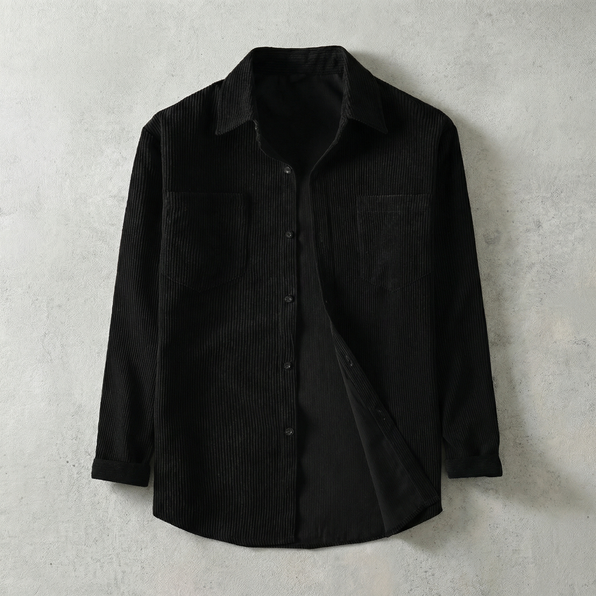 Napoli Corduroy Lapel Shirt