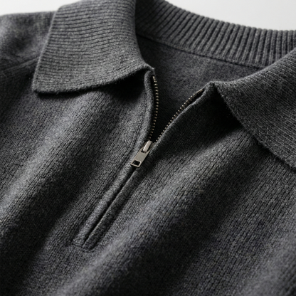 Azi Half Zipper Sweater