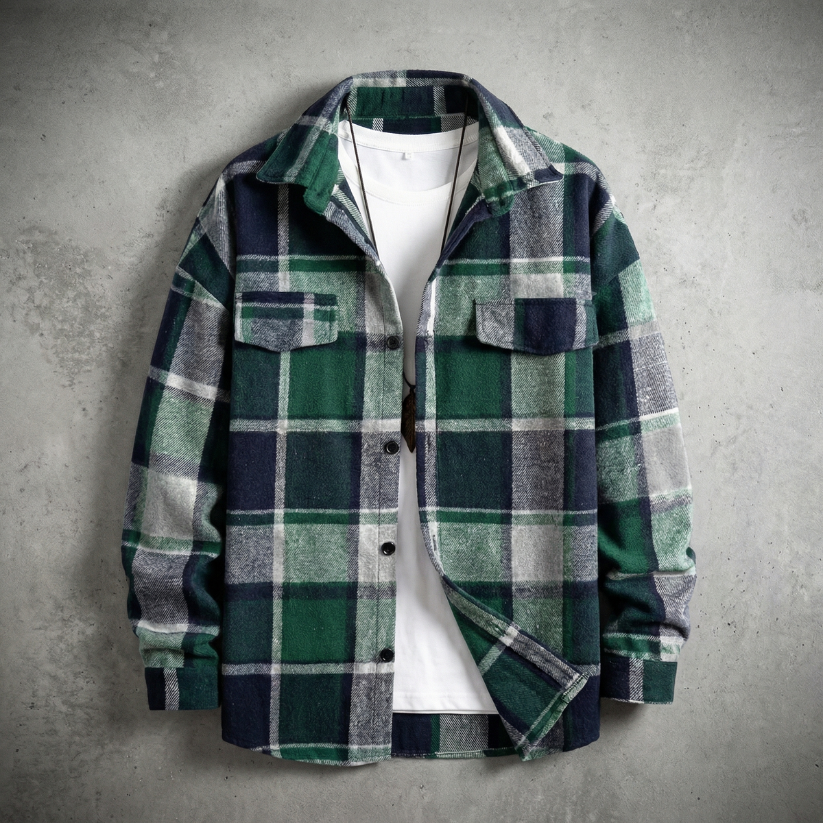 Flinn Woolen Shirt Jacket