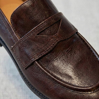Veronica Leather Loafers