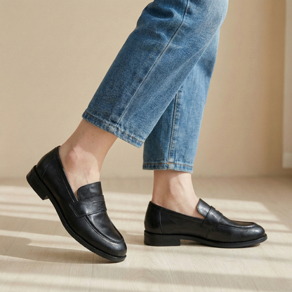 Veronica Leather Loafers