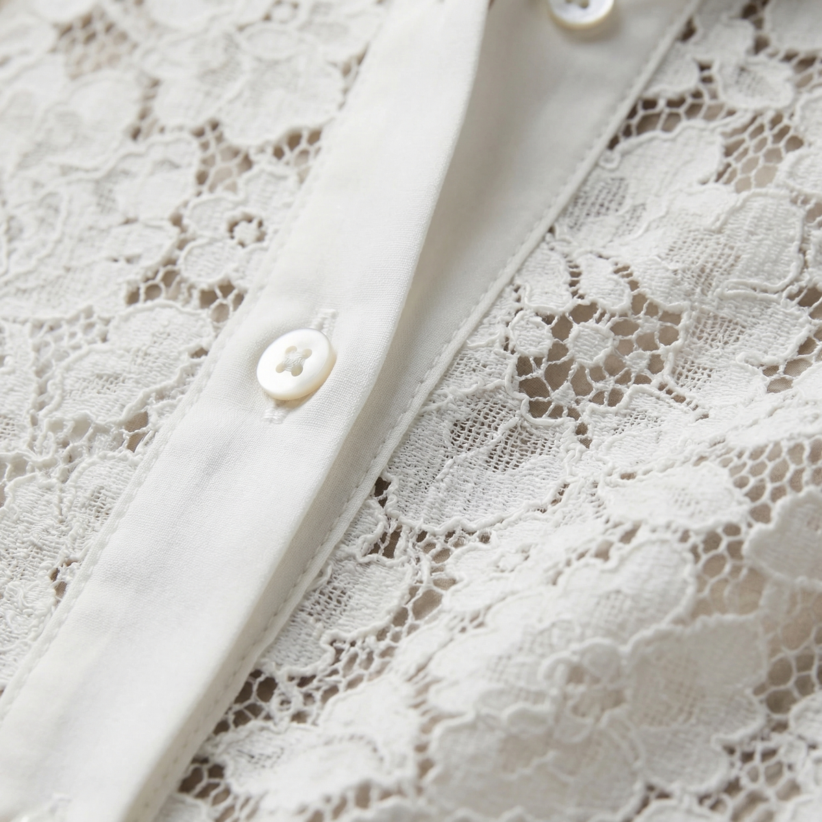 Alonica Hollow Out Lace Blouse