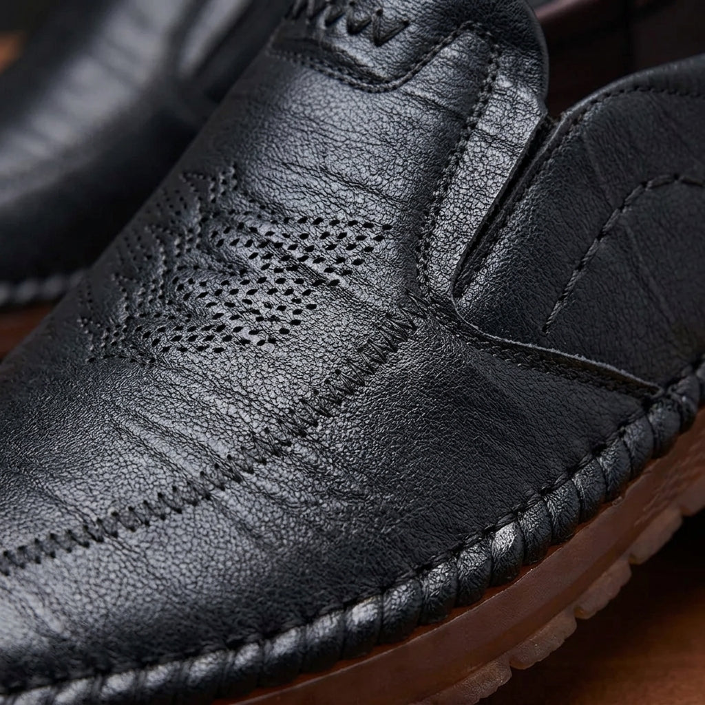 Evren Casual Leather Loafers