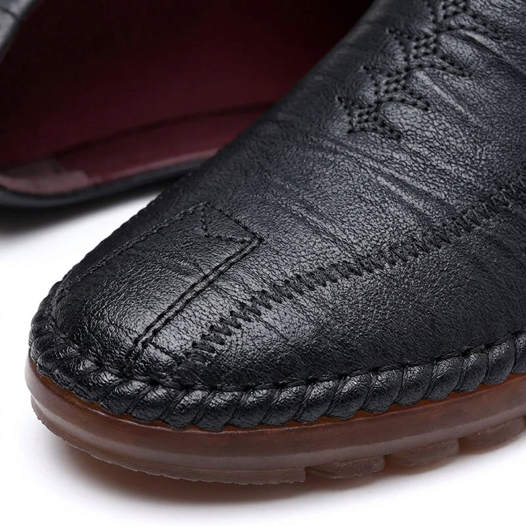 Evren Casual Leather Loafers
