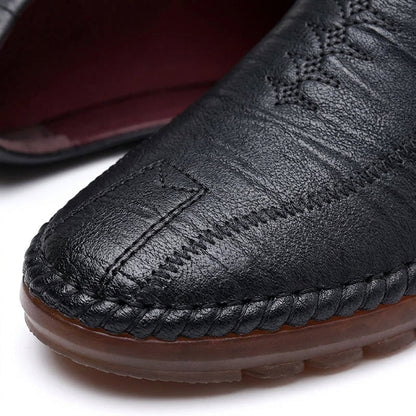 Evren Casual Leather Loafers