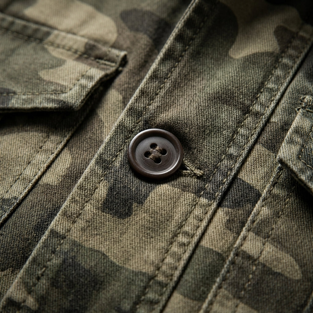 Alaric Jacket with Button Closure