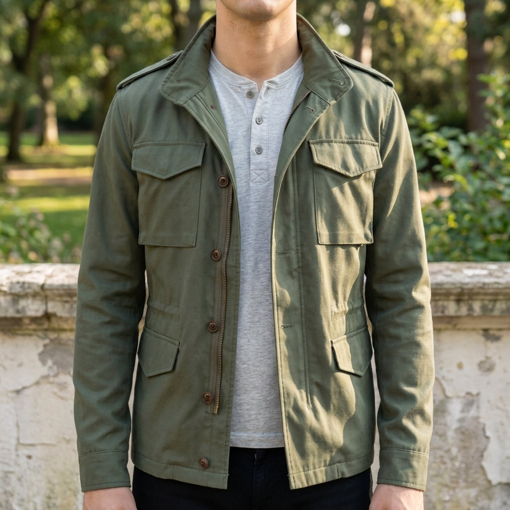 Calix Men's Jacket with Collar