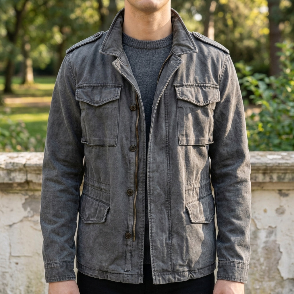Calix Men's Jacket with Collar