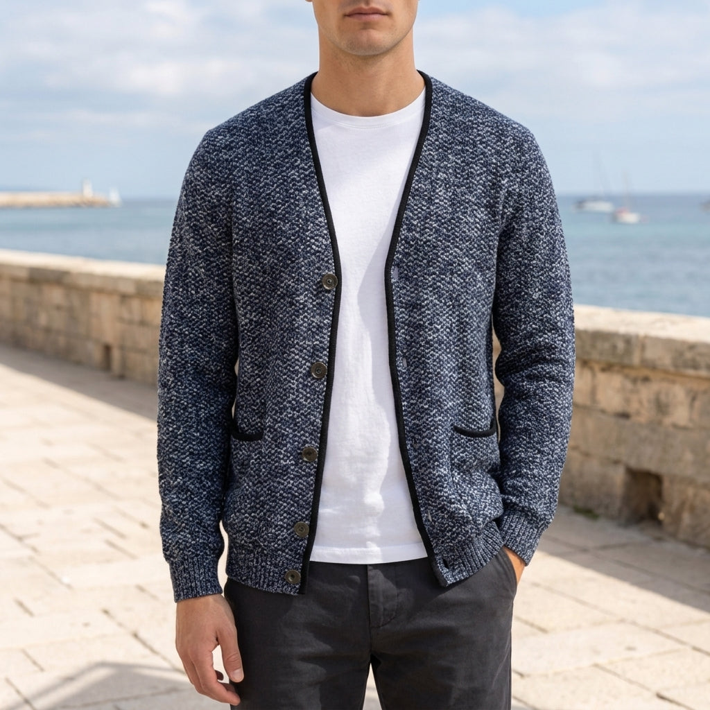 Thorne Cardigan with Buttons and Pocket