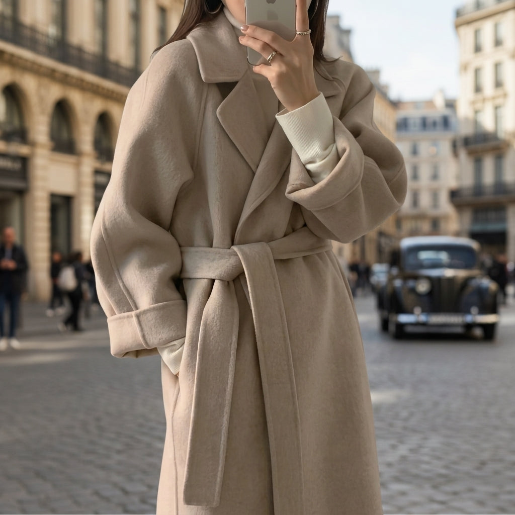Catania Women’s Coat with Belt