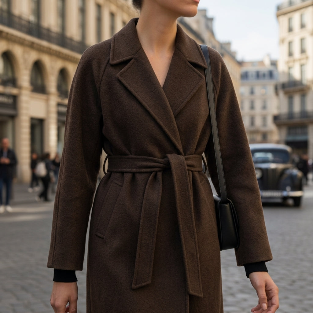 Catania Women’s Coat with Belt