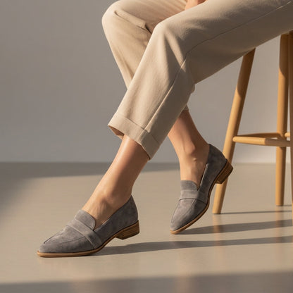 Aurelia Pointed-Toe Loafers
