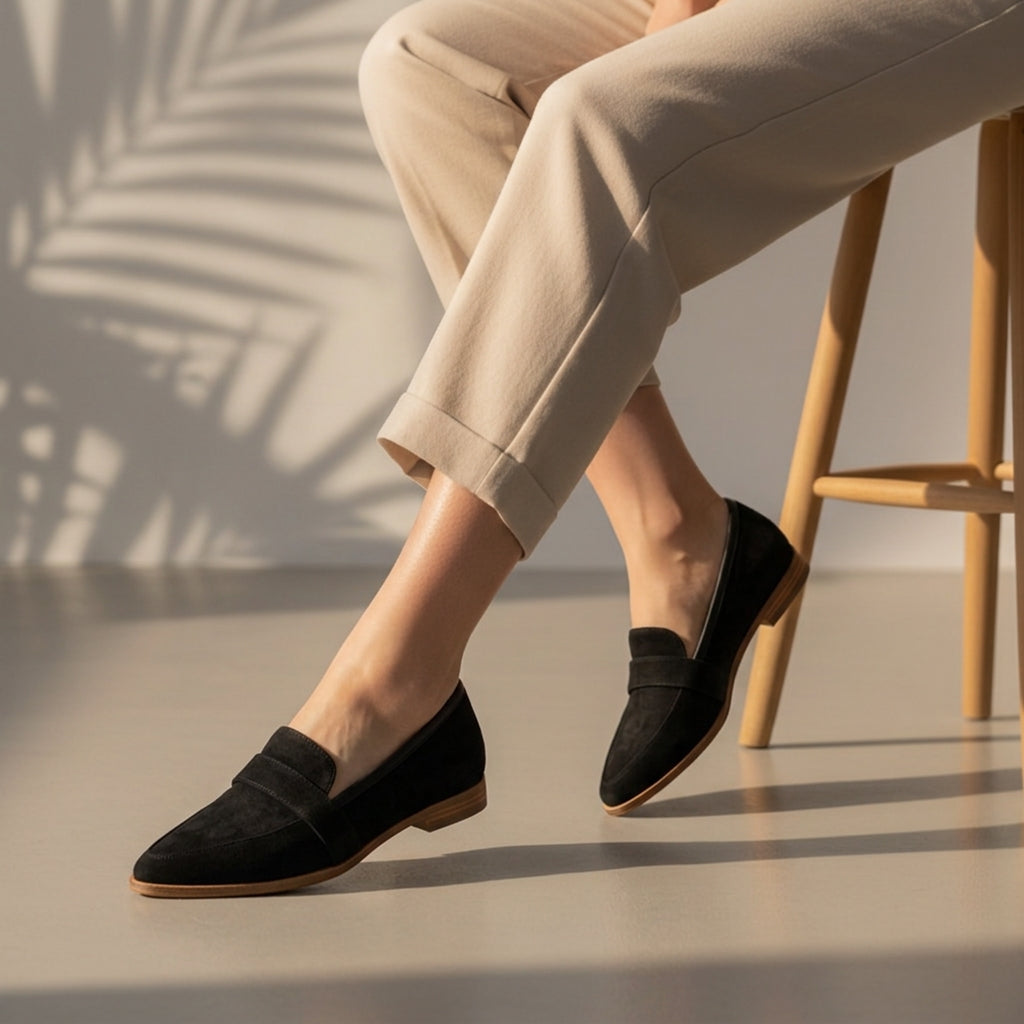 Aurelia Pointed-Toe Loafers