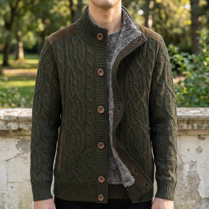 Cassiel Cable-Knit Cardigan