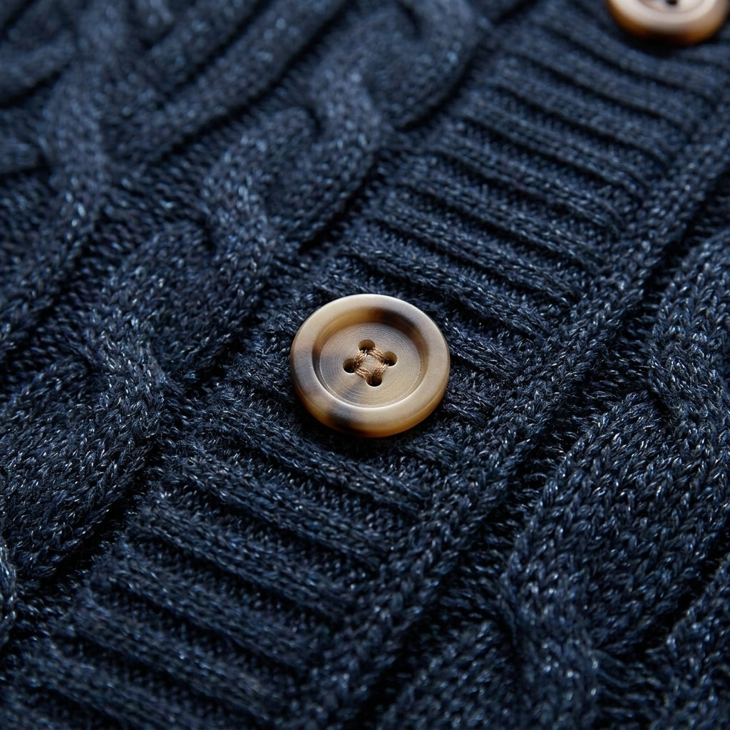 Cassiel Cable-Knit Cardigan