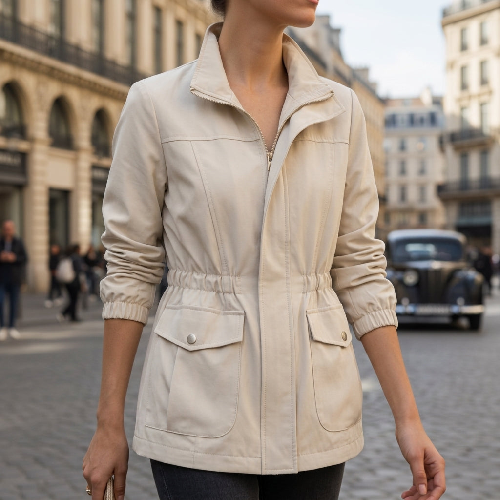 Virelia Women's Jacket with Zipper