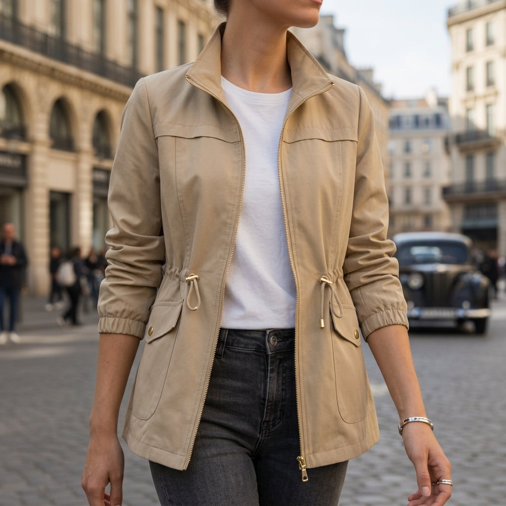 Virelia Women's Jacket with Zipper