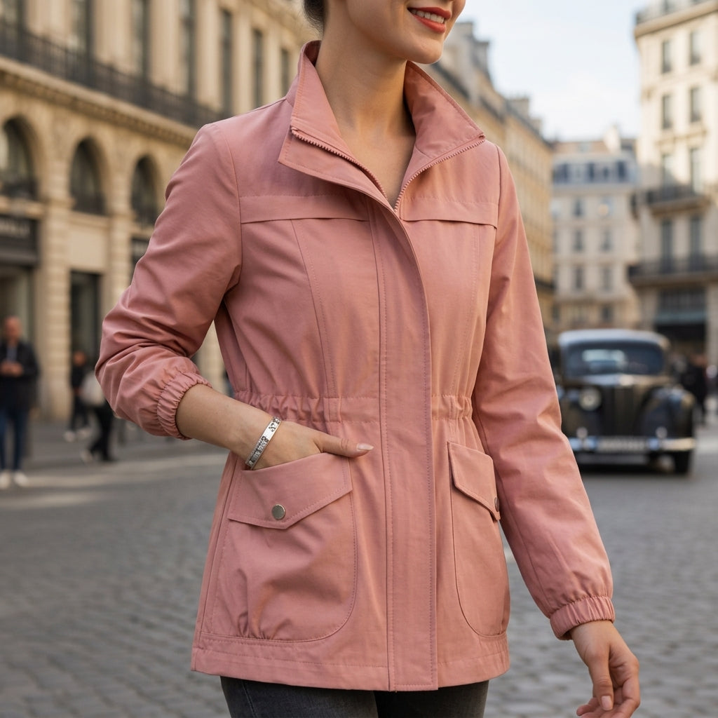 Virelia Women's Jacket with Zipper