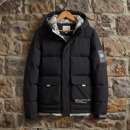 Eliazer Puffer Jacket with Hood
