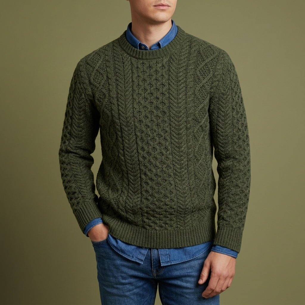 Lucien Knitted Pattern Sweater