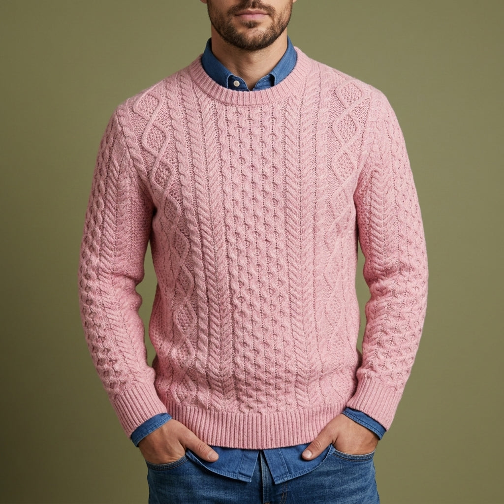 Lucien Knitted Pattern Sweater