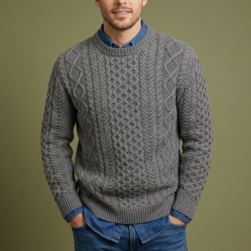 Lucien Knitted Pattern Sweater
