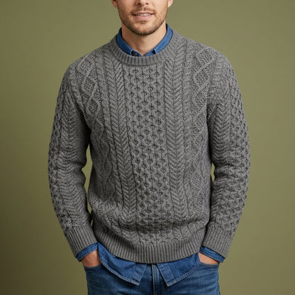 Lucien Knitted Pattern Sweater