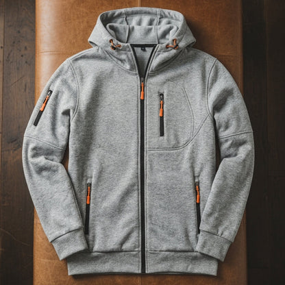 Tavian Zip Hoodie with Pockets