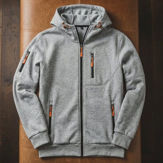 Tavian Zip Hoodie with Pockets