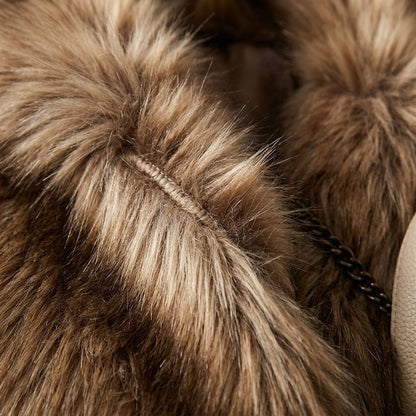 Evania Faux Fur Jacket