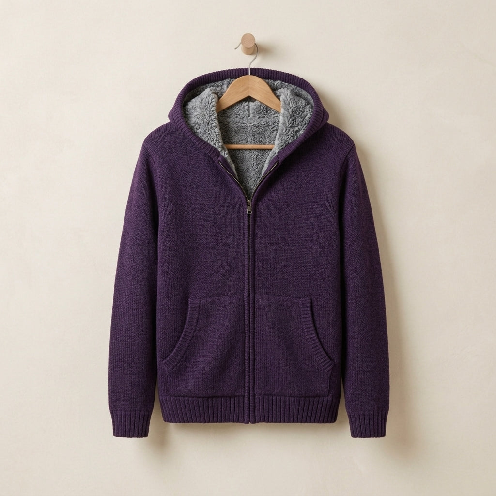Celyraux  Hooded Cardigan