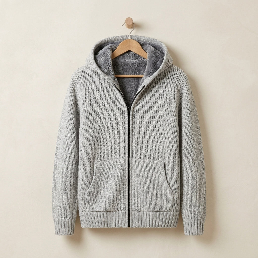 Celyraux  Hooded Cardigan
