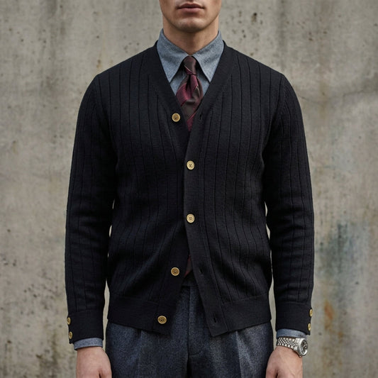 Elvarique V Neck Cardigan