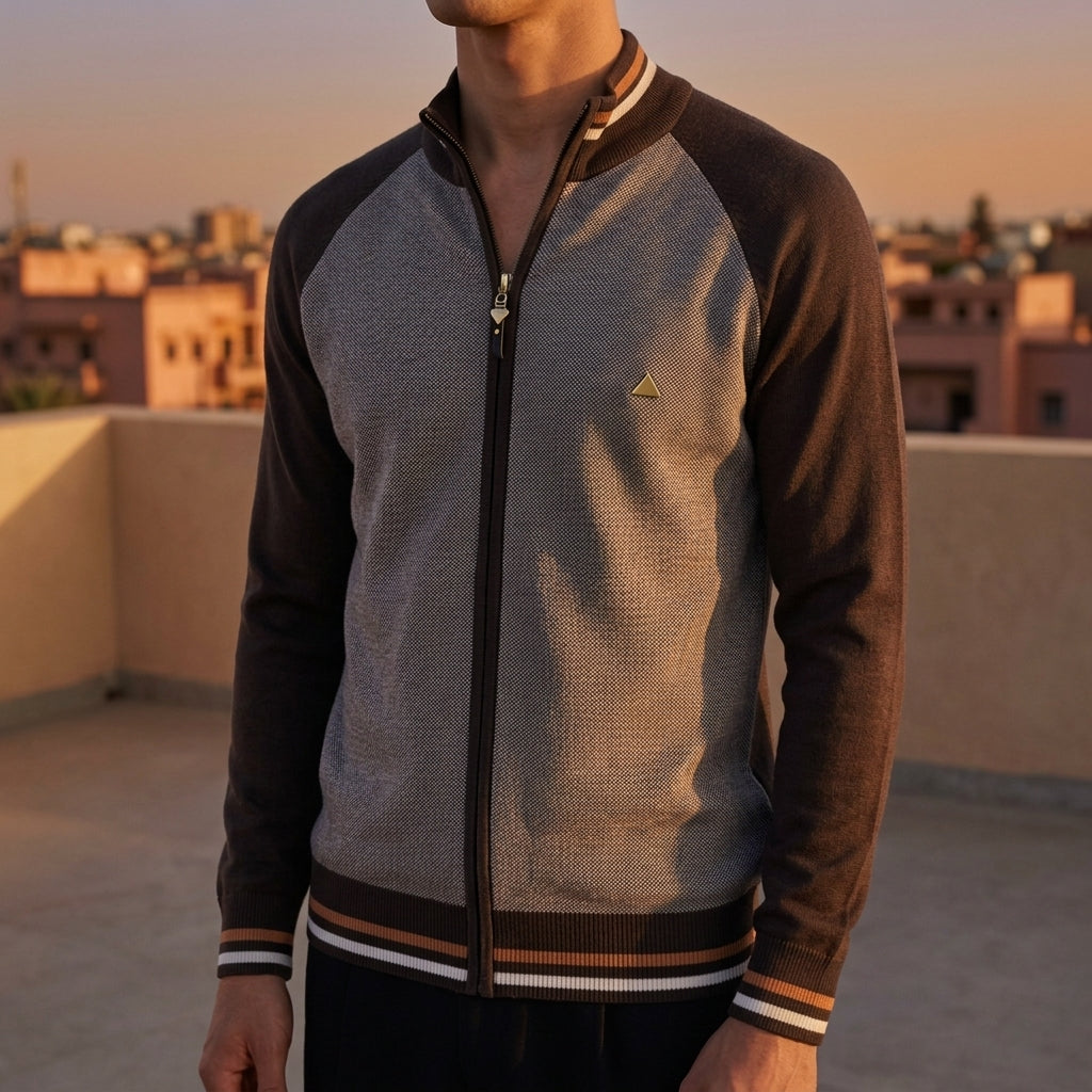 Fynovelle Spliced Cardigan