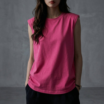 Ivorielle Loose Sleeveless Tank Top