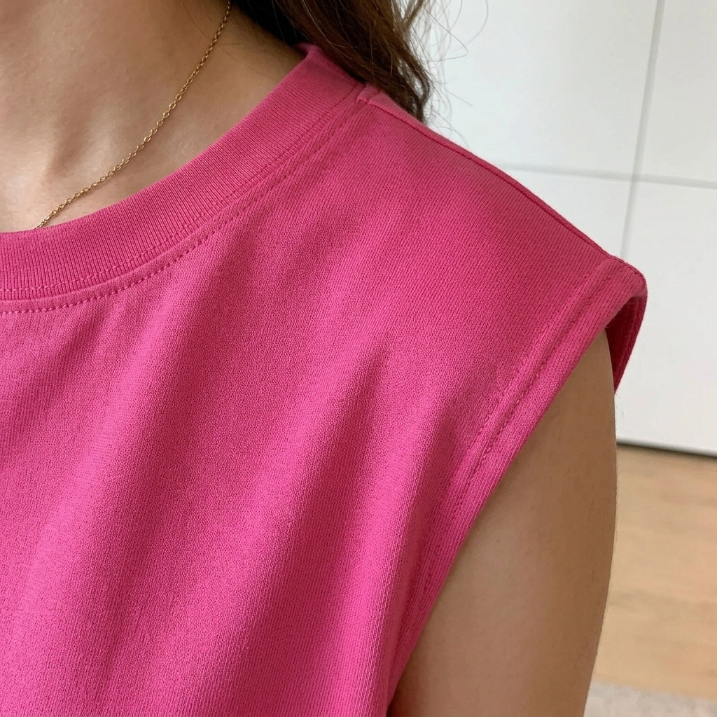 Ivorielle Loose Sleeveless Tank Top