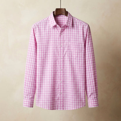 Qiravelle Casual Plaid Shirt