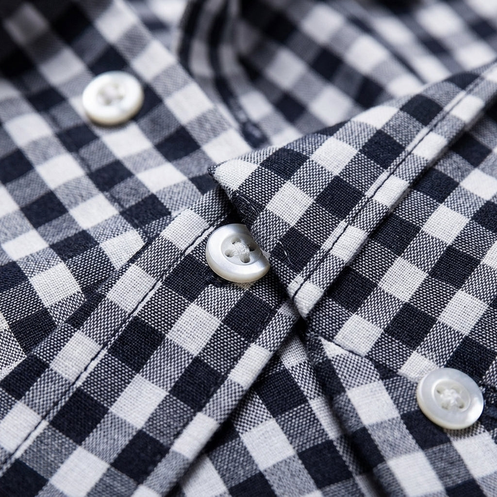Qiravelle Casual Plaid Shirt