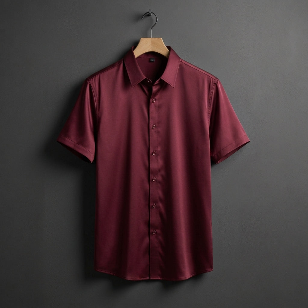 Sylvarique Business Casual Short Sleeve Shirt