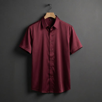Sylvarique Business Casual Short Sleeve Shirt