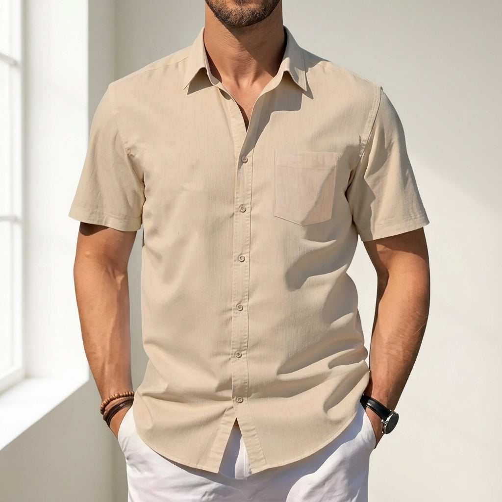 Uvelisse Cotton Linen Shirt