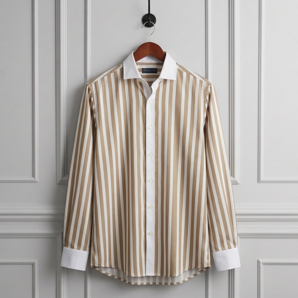 Positano Striped Button Shirt
