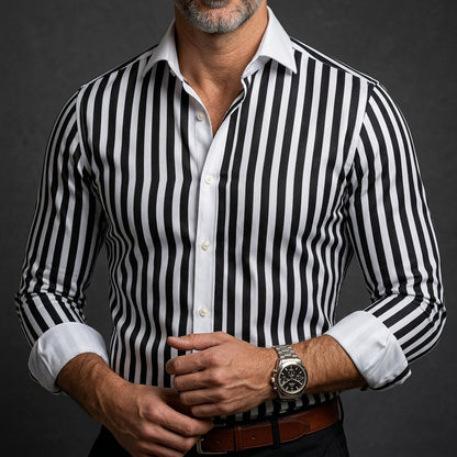 Positano Striped Button Shirt
